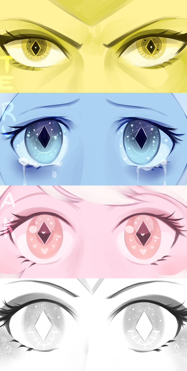 Diamond eyes!