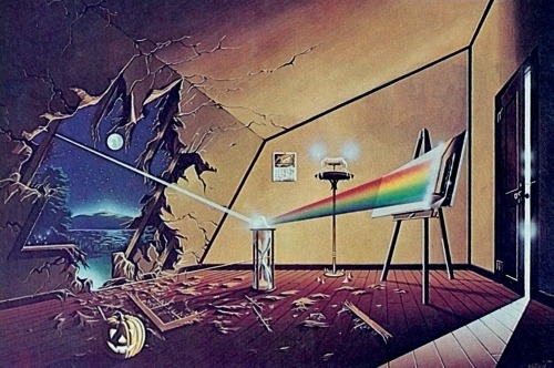 pinkfloyded:Pink Floyd-ish painting by Steven R Dodd ‘Space...