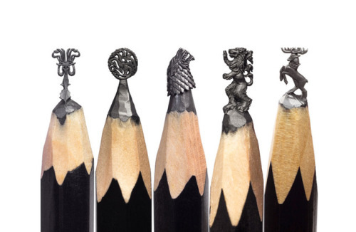 pixalry - Game of Thrones Pencil Microsculptures - Created by...