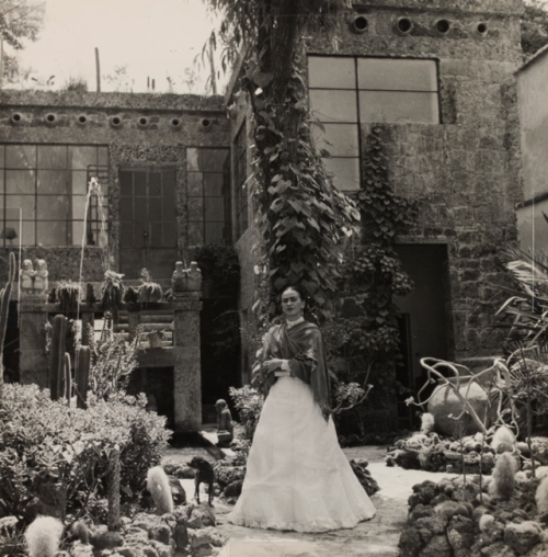 24hoursinthelifeofawoman - Frida Kahlo in her garden, 1952...