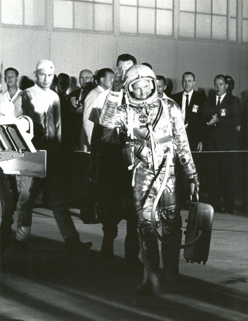 humanoidhistory - May 15, 1963 – The Mercury-Atlas 9 mission lifts...