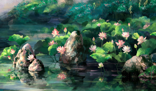 sae-midori - The lotuses are blooming more and more in my RWBY...