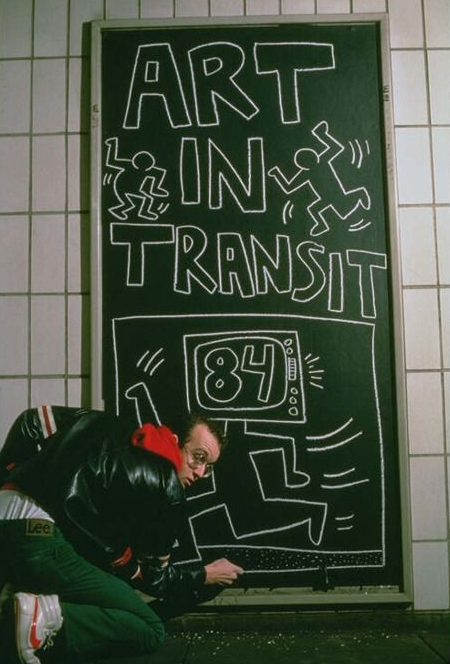 twixnmix:Art In TransitPhoto by Tseng Kwong Chi, 1984.