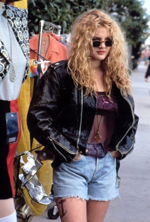 vintagesalt:Drew Barrymore in Poison Ivy || 1992
