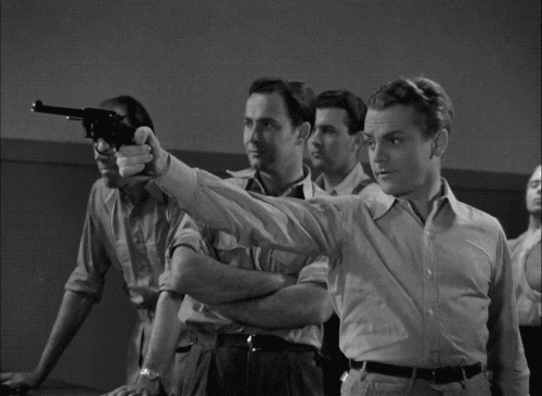 missfilmnoir - James Cagney in ‘G’ Men (1935), William Keighley
