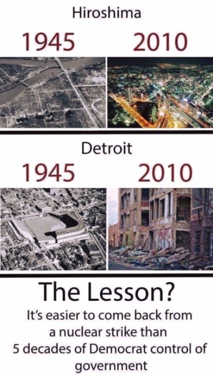 arizonagunguy - Let’s nuke Detroit. It would be an improvement.