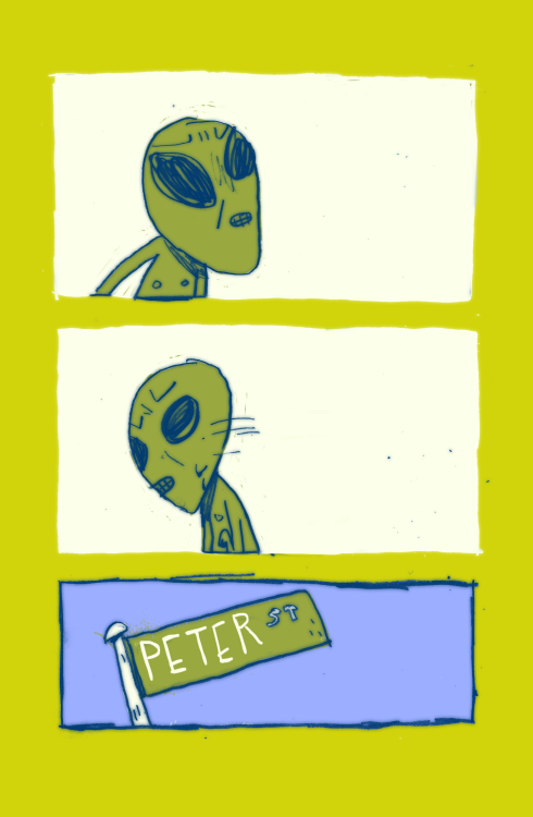 robbiegeez:alien comic