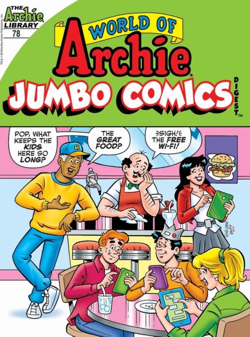 WORLD OF ARCHIE JUMBO COMICS DIGEST #78BRAND NEW LEAD STORY:...
