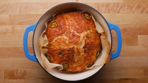 grilledcheesechirps - Dutch-Oven Cheddar Jalapeño Bread (Grilled...