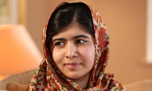 guardian - Malala Yousafzai, the Pakistani teenage education...