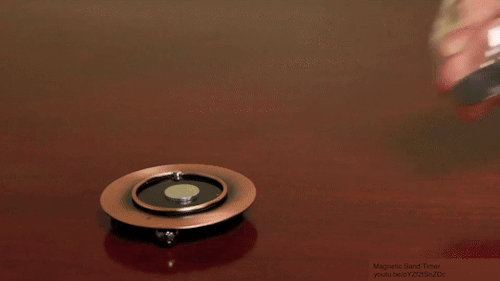 picsthatmakeyougohmm - This magnetic sand timer…