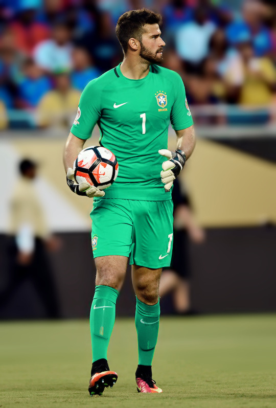 Image result for alisson becker with national team