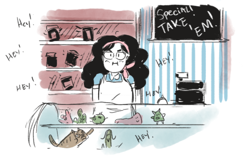 My witchsona desperately wants to become a baker, but her magic...