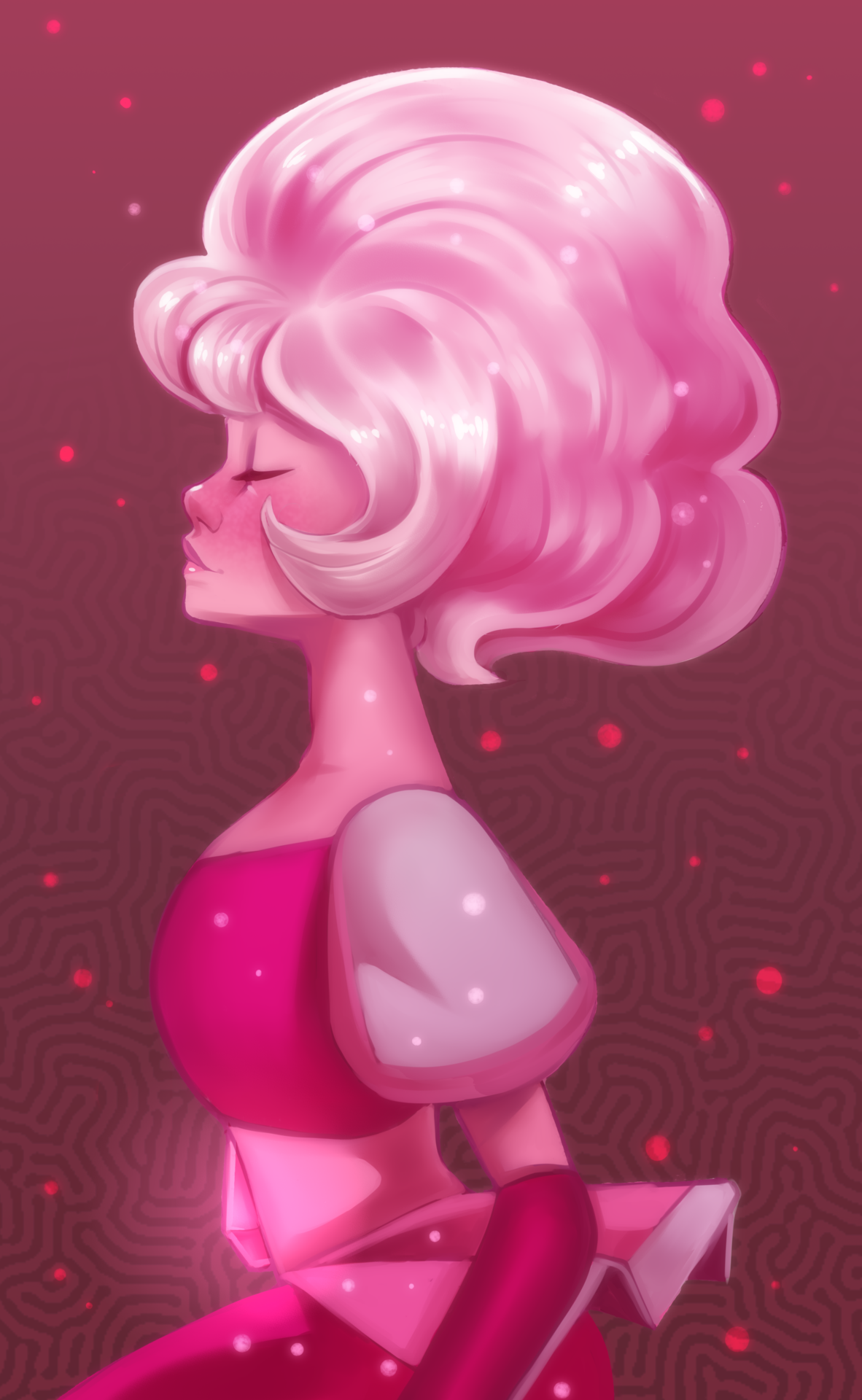 Didn’t know what to draw so i drew the pink lady