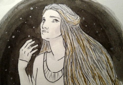 spectral-musette - Inktober Day 8 - Star(just a mess of...