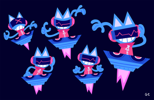 genicecream - some designs i did for a game idea! i like to pitch...