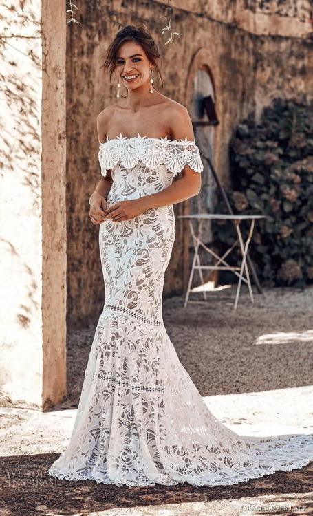 (via Grace Loves Lace 2018 Wedding Dresses — “Icon” Bridal...