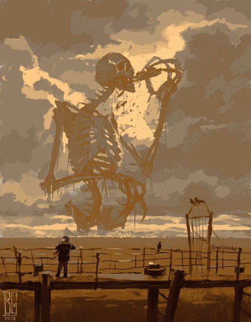 gunkers - fun-lovin-sea-monster - i-stan-goblins - Boris Groh is one of my favorite artists, mostly...