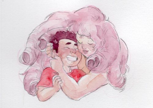 Anonymous said: 1c of Steven and Rose Quartz :3 Answer: i recently finished watching all of steven universe and painting this made me wanna CRY patreon | ko-fi | tapas