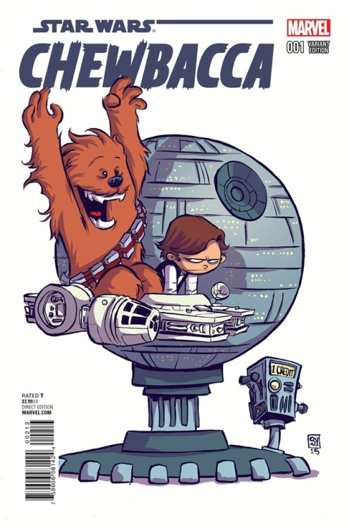 travisellisor - variant cover toChewbacca (2015) #1 by Skottie...
