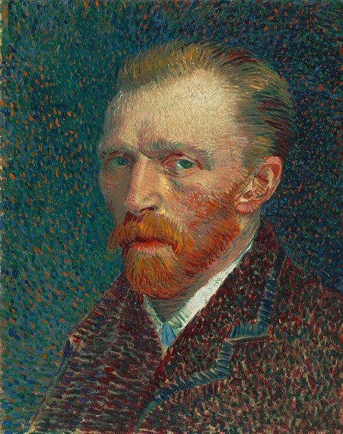 spoutziki-art - Vincent van Gogh - Self-Portrait, 1887