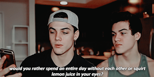 dolanbrosgifs - he loves his brother