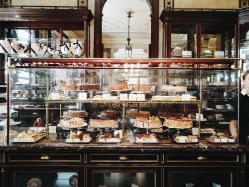 thecornercoffeeshop:Demel is a famous chocolaterie and pastry...