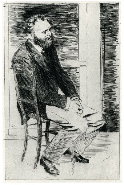 bconker - Degas - Portrait of Edouard Manet