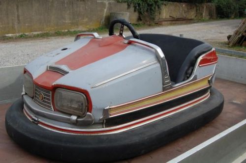 vintagegeekculture - Modernist designs for bumper cars. 