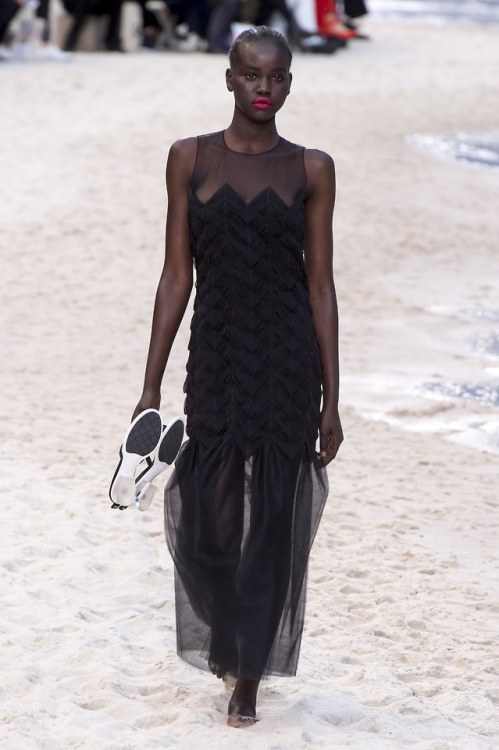sosuperficial - Adut Akech  for Chanel, Spring 2019...