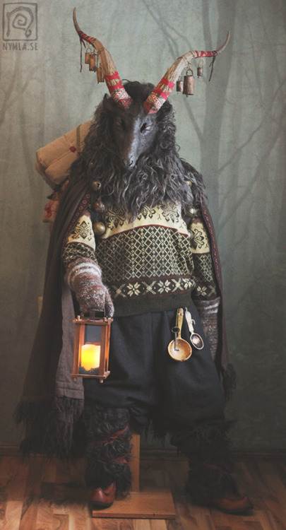 nymla:I started planning this Yule Goat costume in June, and...