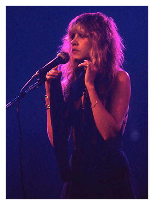 crystallineknowledge - Stevie photographed during the ‘Rumours...
