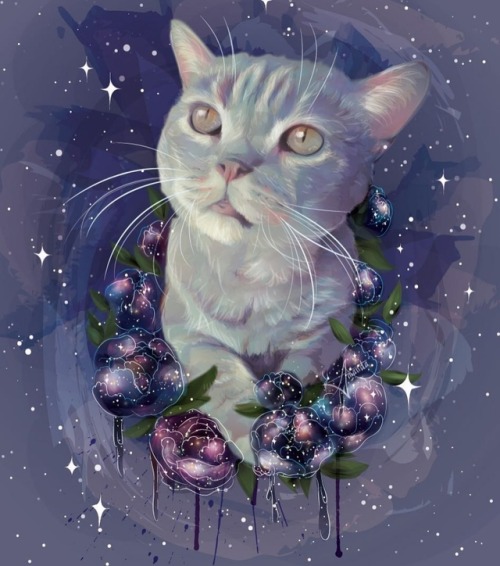 sosuperawesome - Galaxy Cats, by Starmanda Art on Etsy