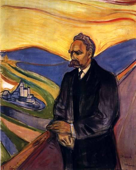 expressionism-art - Friedrich Nietzsche, 1906, Edvard...