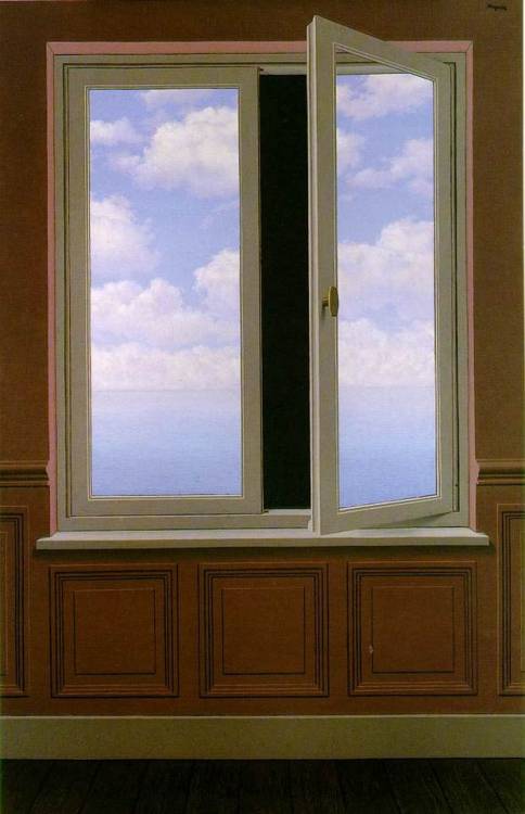 surrealism-love - The looking glass, 1963, Rene MagritteSize - ...