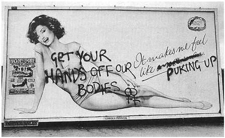 radicalgraff - 1970′s feminist vandalism