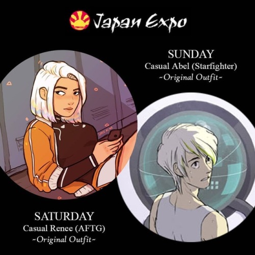 Finally! My lineup for Japan Expo Hope to see you there!...