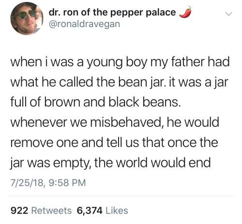 barreboy:whitepeopletwitter:The bean jar[My Chemical...