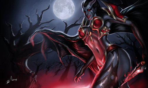 lovedota2 - Queen of pain by sahz06 qop so  sexy^0^
