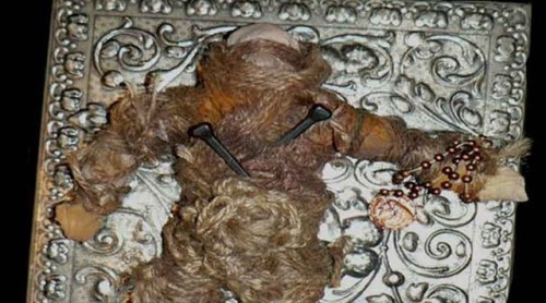 its-spooky-bitch - This supposedly haunted voodoo doll was...