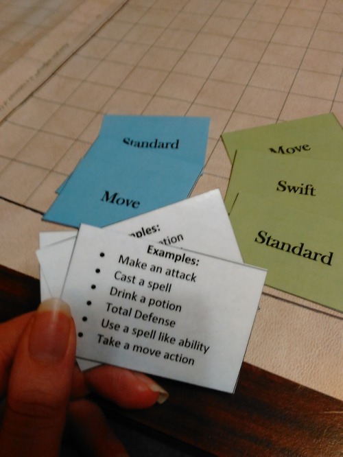 dare-to-dm - Combat CardsI made these as an experiment to see if...
