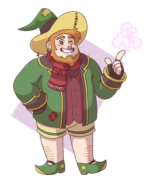 puricodraws - Commission for @arcane-esoterist of his wizard OC...