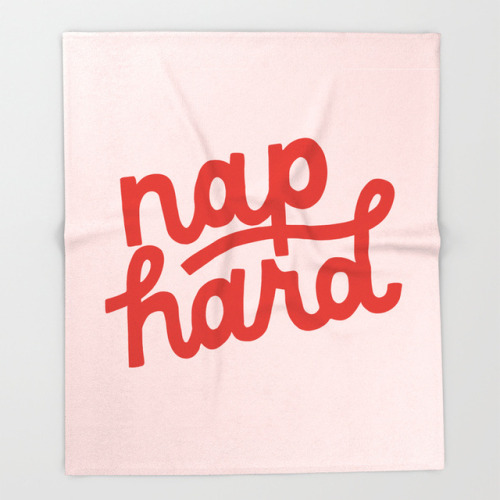 littlealienproducts - Nap Hard Blanket by Katrina Robert