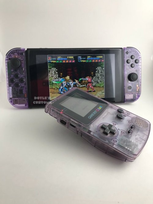 retrogamingblog - Custom Transparent Nintendo Switch Consoles...