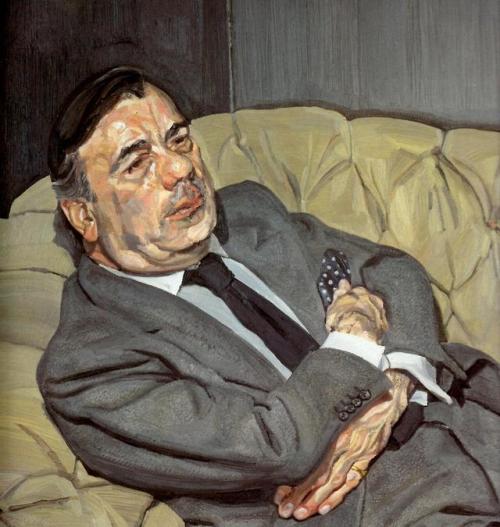 expressionism-art - Guy Half Asleep, 1981, Lucian Freud Size - ...