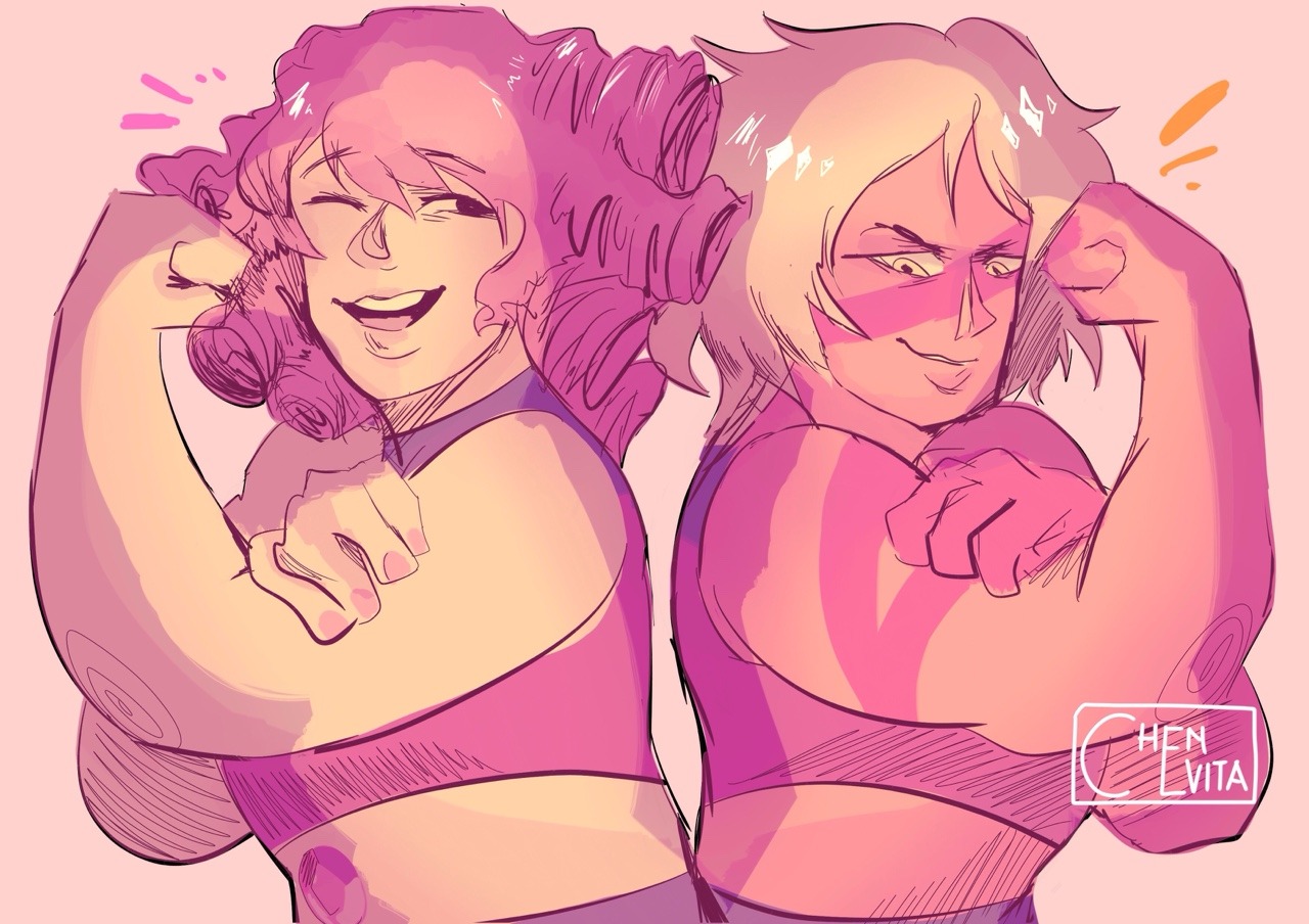 What if Jasper used to be Rose’s best friend?? I suddenly got this idea, after rewatching SU older episodes haha. Look how different Rose and Jasper really are.