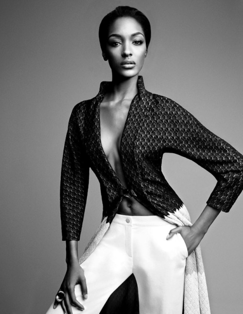fromobscuretodemure - Joan Smalls and Jourdan Dunn by Patrick...