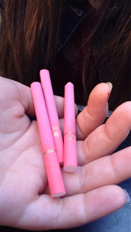 pink cigarette on Tumblr