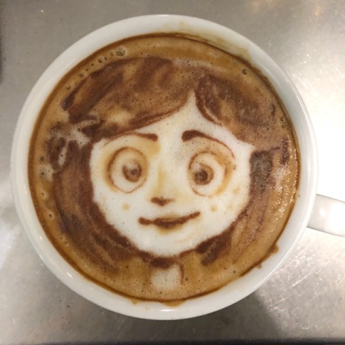 smiling-grouch - Full set of Laika themed lattes!“Coraline”,...
