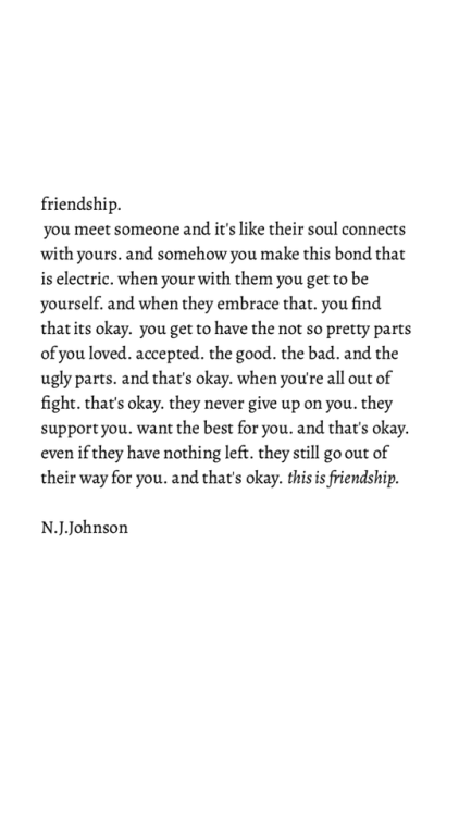 natalyajohnson:friendship Inspired poem by...